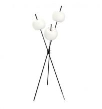 Kushi floor lampa stojąca czarna 3x4,6W led 2700K